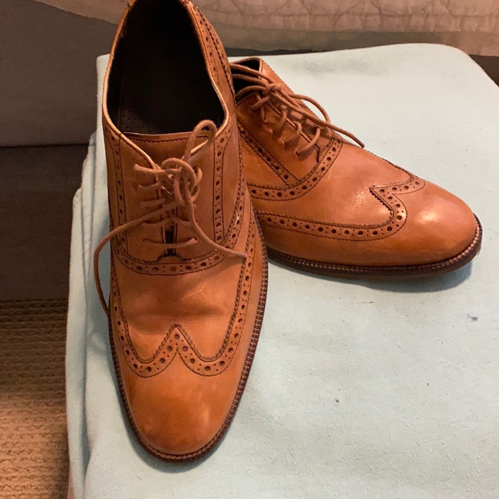 Wore for my wedding nice built shoe